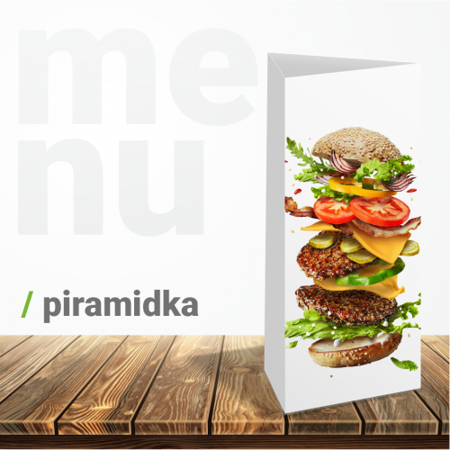 Menu piramidka