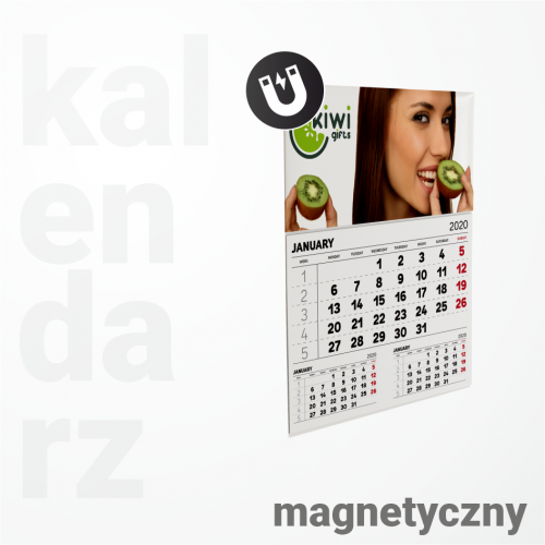 Kalendarze / notesy magnetyczne