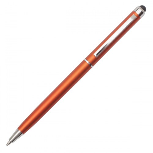 Długopis plastikowy Touch Point, pomarańczowy
