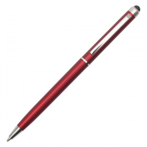 Długopis plastikowy Touch Point, czerwony