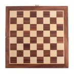 Drewniane szachy, brązowy