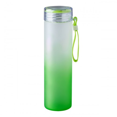 Butelka szklana Invigorate 400 ml, zielony