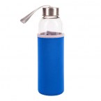 Szklana butelka Vim 500 ml, niebieski