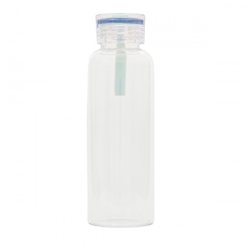 Butelka szklana Azure 500 ml, transparentny