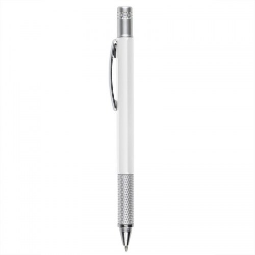 Długopis wielofunkcyjny, linijka, poziomica, śrubokręt