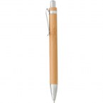 Bambusowy zestaw piśmienniczy, długopis touch pen i ołówek mechaniczny