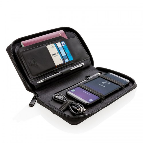 Portfel, bezprzewodowy power bank 4000 mAh Swiss Peak