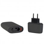 Power bank 7500 mAh Mauro Conti, adapter sieciowy