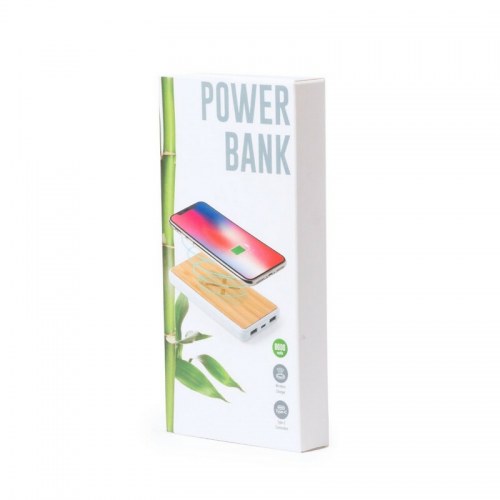 Bezprzewodowy power bank 8000 mAh, ładowarka bezprzewodowa 5W