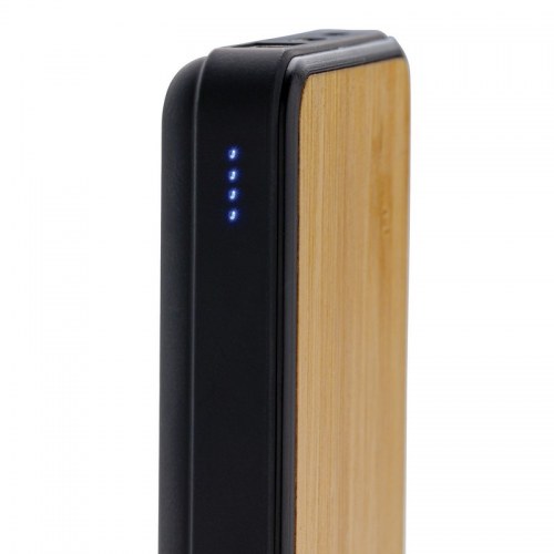 Bambusowy power bank 5000 mAh