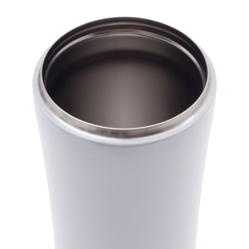Kubek izotermiczny Telescope 430 ml, biały/zielony