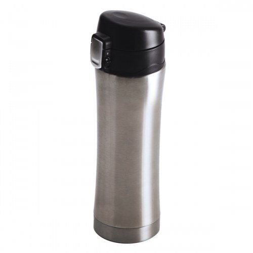 Kubek izotermiczny Secure 400 ml, srebrny