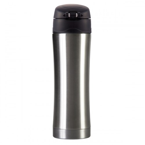 Kubek izotermiczny Secure 400 ml, srebrny