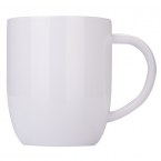 Kubek stalowy z powłoką sublimacyjną Alis 350 ml , biały