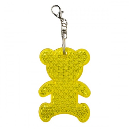 Brelok Teddy, żółty jasny