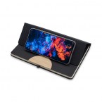 Zestaw notes z długopisem Fold, czarny