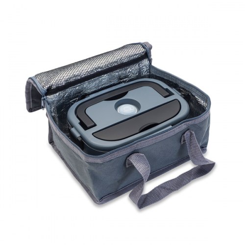 Lunch box z podgrzewaczem Heatmate, szary