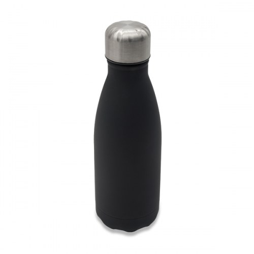 Butelka stalowa Madison 500 ml, czarny