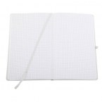 Notatnik 130x210/80k kratka Asturias, biały - druga jakość
