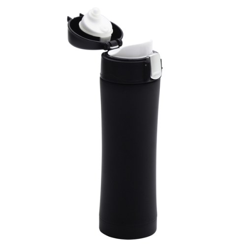 Kubek izotermiczny Secure 400 ml, czarny - druga jakość