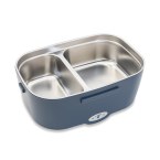 Lunch box z podgrzewaczem Heatmate, czarny