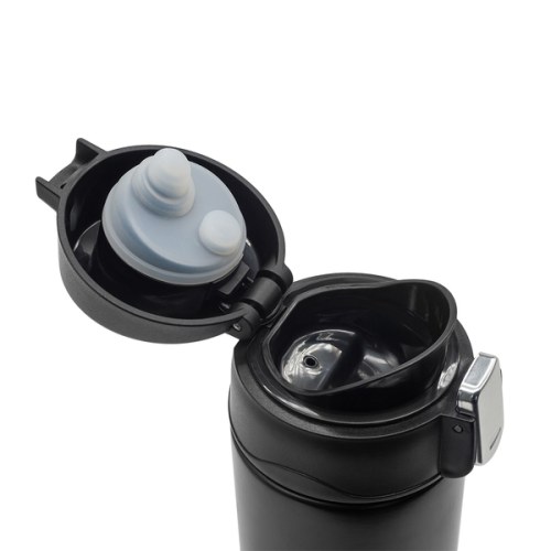 Kubek próżniowy Bergen 340 ml, czarny