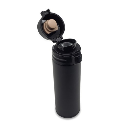 Kubek termiczny Olten 400 ml, czarny