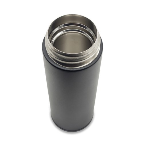 Kubek termiczny Olten 400 ml, czarny