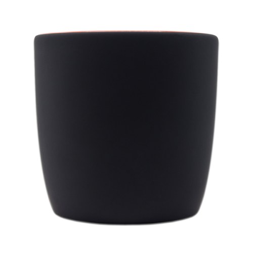 Kubek ceramiczny Esla 345 ml, pomarańczowy