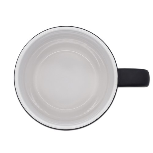 Kubek ceramiczny Esla 345 ml, biały