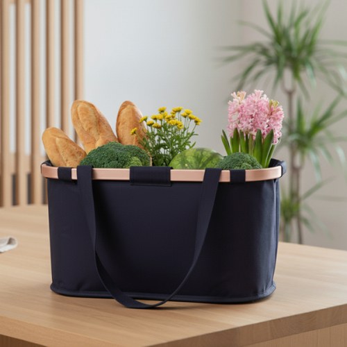 Kosz na zakupy Staylo, czarny