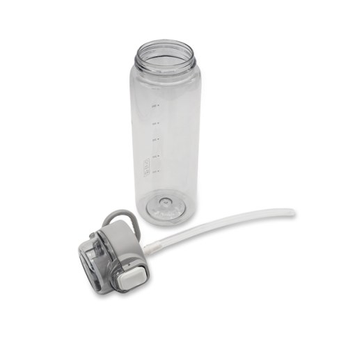Bidon ze słomką Amad 800 ml, szary