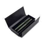 Zestaw piśmienniczy Softis, ciemny zielony