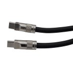 Smycz do telefonu z funkcją ładowania 60W Tavo, czarny