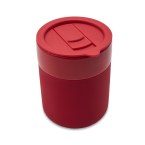 Kubek ceramiczny Caldo 370 ml, czerwony