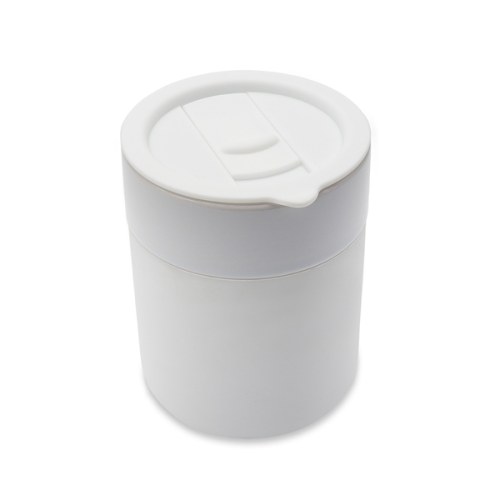 Kubek ceramiczny Caldo 370 ml, biały