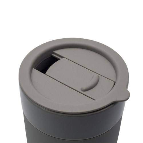 Kubek ceramiczny Caldo 370 ml, szary