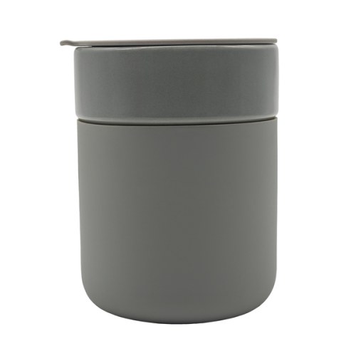 Kubek ceramiczny Caldo 370 ml, szary