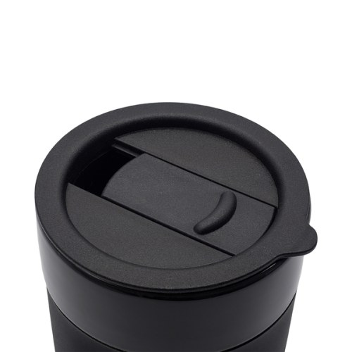 Kubek ceramiczny Caldo 370 ml, czarny