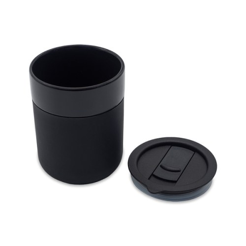 Kubek ceramiczny Caldo 370 ml, czarny