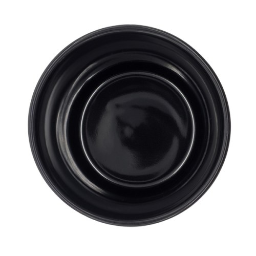 Kubek ceramiczny Caldo 370 ml, czarny