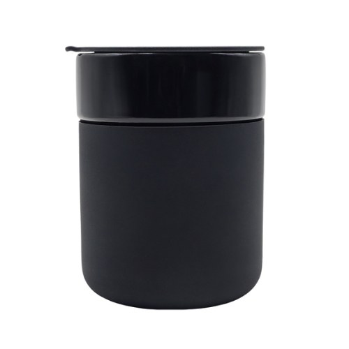 Kubek ceramiczny Caldo 370 ml, czarny