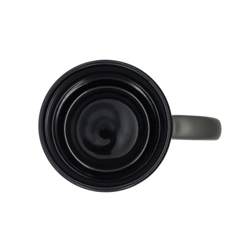 Kubek ceramiczny Velluto 350 ml, szary