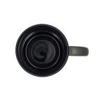 Kubek ceramiczny Velluto 350 ml, szary