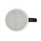 Kubek ceramiczny Velutti 350 ml, czarny