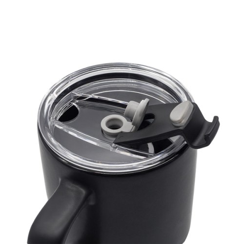 Kubek ceramiczny Azzurro 440 ml, czarny