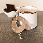 Kubek emaliowany Oldie 500 ml, biały - druga jakość