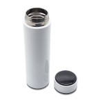 Kubek termiczny z termometrem Falco 420 ml, biały