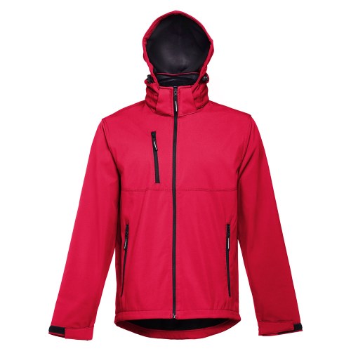 THC ZAGREB II. Męska kurtka softshell z poliestru i elastanu