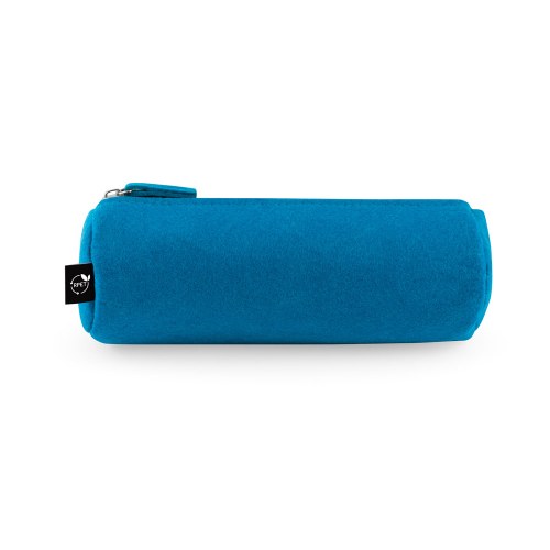 NOMAD. Wielofunkcyjne etui z filcu pochodzącego z recyklingu (100% rPET) z linijką, ołówkami, gumką i temperówką
